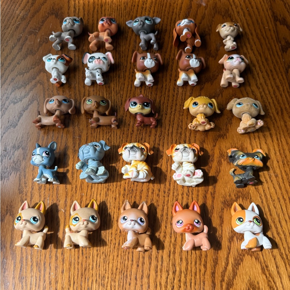 Vintage Littlest Pet Shop Dog Bundle
